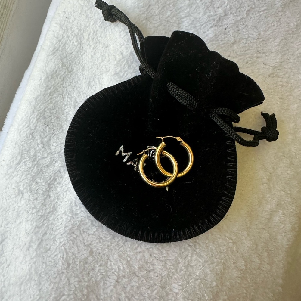 Gold Hoop Earrings